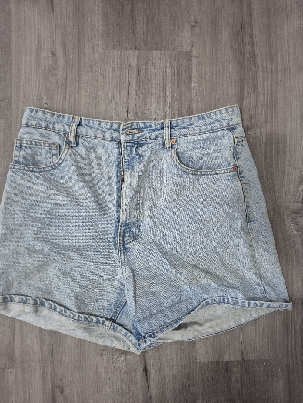 Zara Mom Jean Shorts